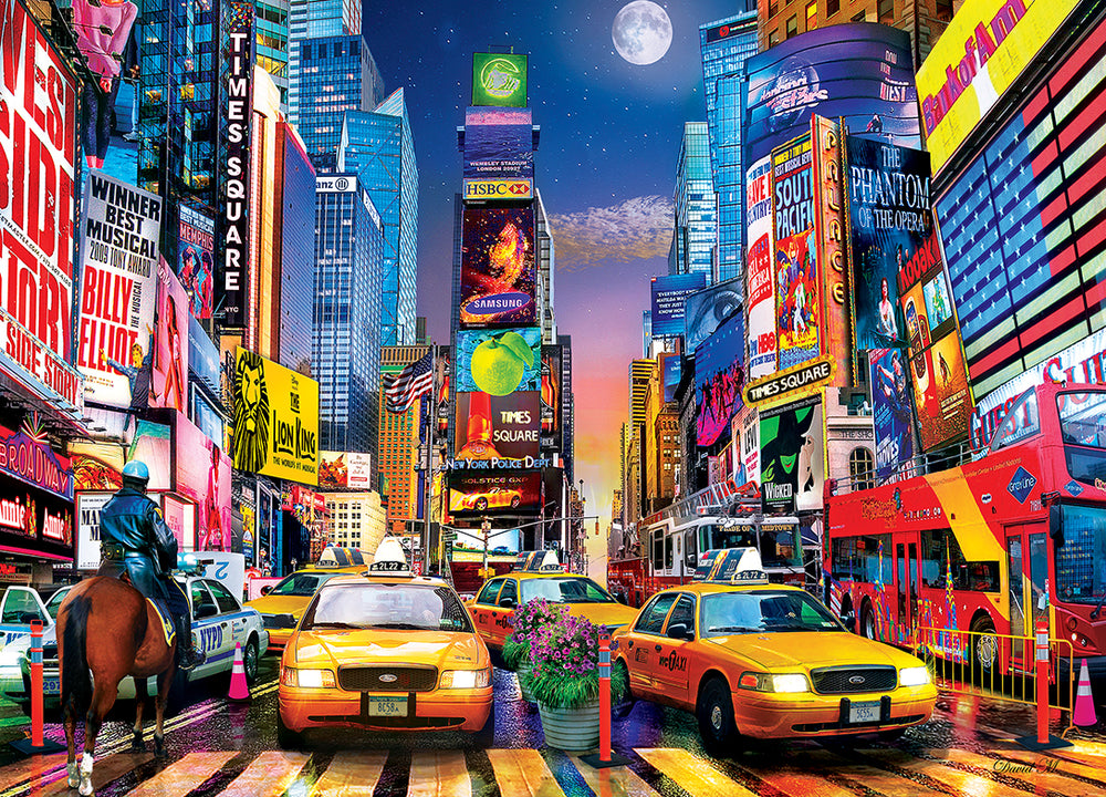 Puzzle Masterpieces: 1000 Piece MasterPiece Gallery - New York City Lights