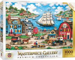 Puzzle Masterpieces: 1000 Piece MasterPiece Gallery - Ships Ahoy