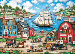 Puzzle Masterpieces: 1000 Piece MasterPiece Gallery - Ships Ahoy