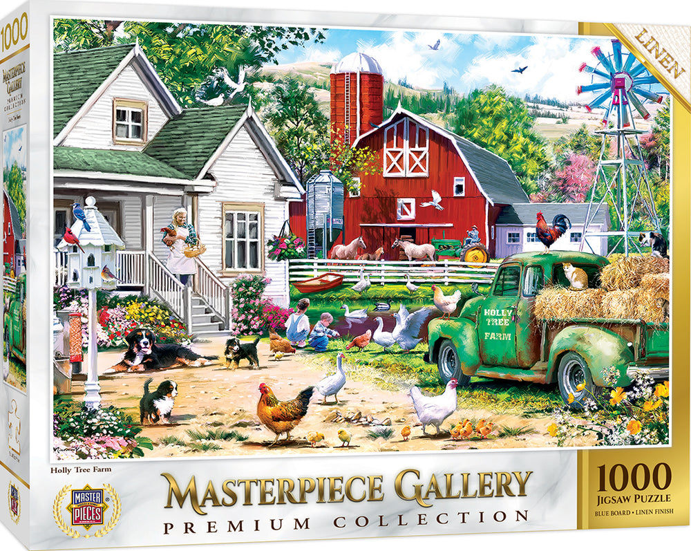 Puzzle Masterpieces: 1000 Piece MasterPiece Gallery - Holly Tree Farm