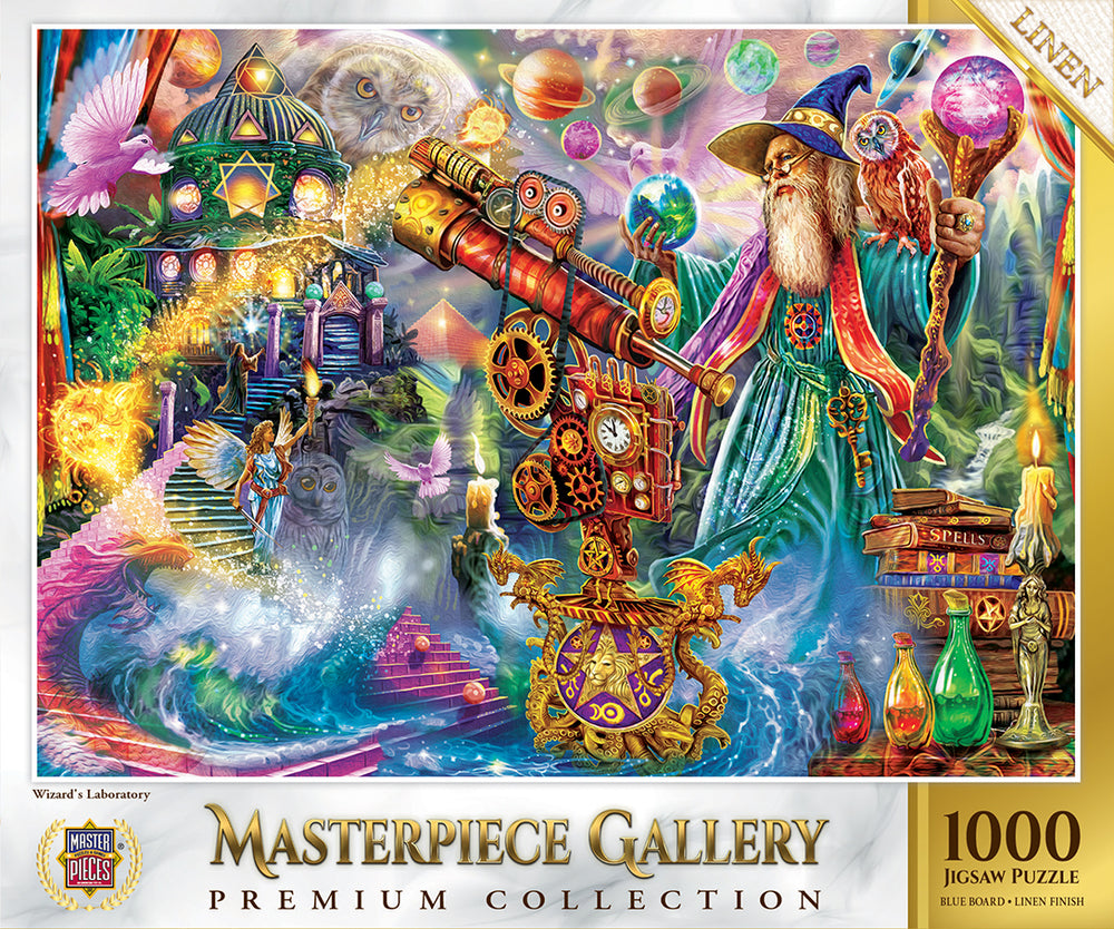Puzzle Masterpieces: 1000 Piece MasterPiece Gallery - Wizard's Laboratory