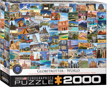 Puzzle Eurographics: 2000 piece Globetrotter World