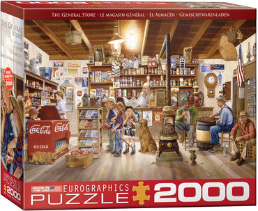 Puzzle Eurographics: 2000 piece The General Store by Les Ray