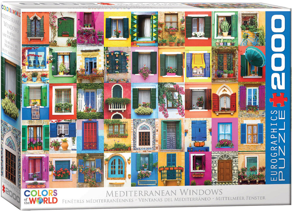 Puzzle Eurographics: 2000 piece Mediterranean Windows 2000 pc