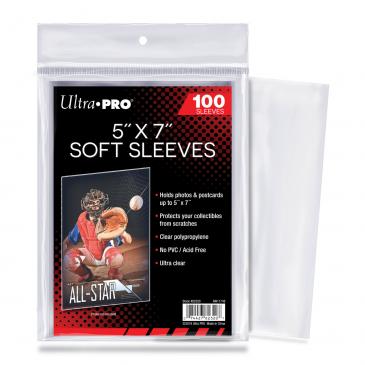 Card Sleeves Ultra Pro: 5 x 7