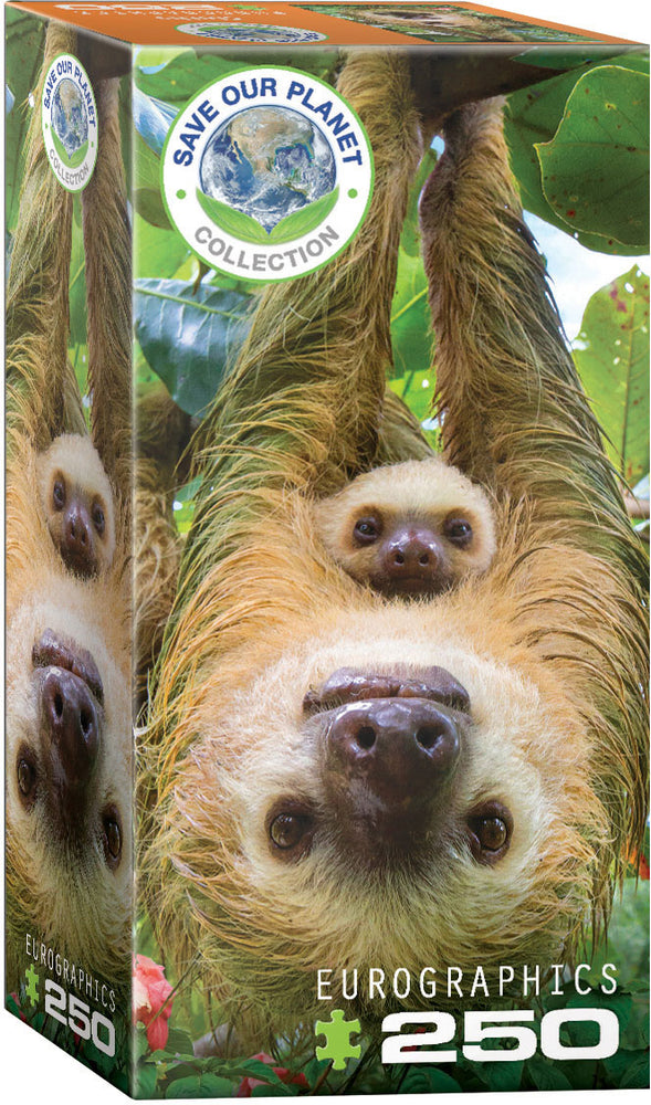 Puzzle Eurographics:  250 piece Sloth