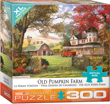 Puzzle Eurographics:  300 large piece Old Pumpkin Farm by Dominic Davison