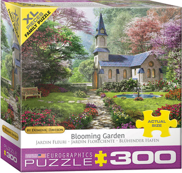 Puzzle Eurographics:  300 large piece Blooming Garden by Dominic Davison