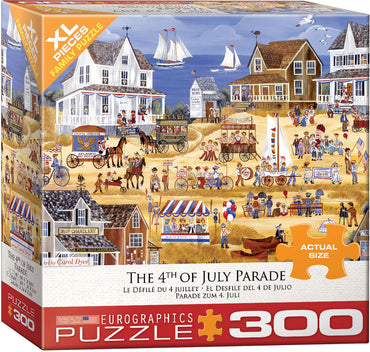 Puzzle Eurographics:  300 large piece The 4th of July Parade by Carol Dyer
