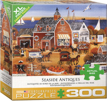 Puzzle Eurographics:  300 large piece Seaside Antiques