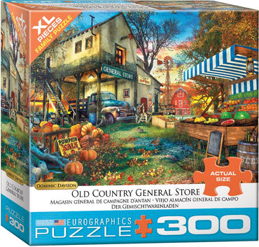 Puzzle Eurographics:  300 large piece Old General Store by Dominic Davison