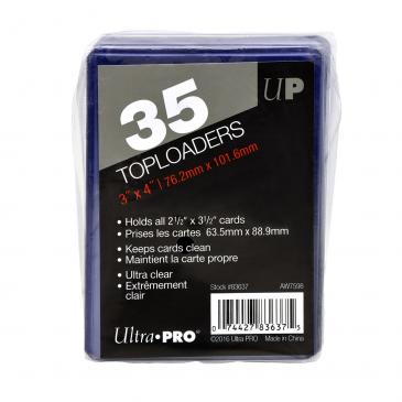 Card Sleeves Ultra Pro: Toploader: 3x4 Clear Regular (35)