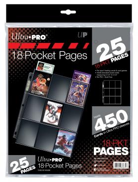 Card Pages Ultra Pro: Silver Series (25)