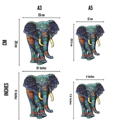 Puzzle Craft-Hub: Asian Elephant