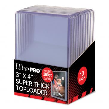 Toploader Ultra Pro: 3x4 260pt Super Thick (10)