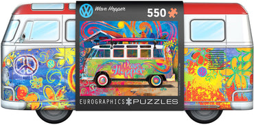 Puzzle Eurographics:  550 piece VW Tin -Wave Hopper