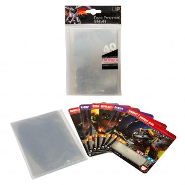 Card Sleeves Ultra Pro: Oversized clear (40)