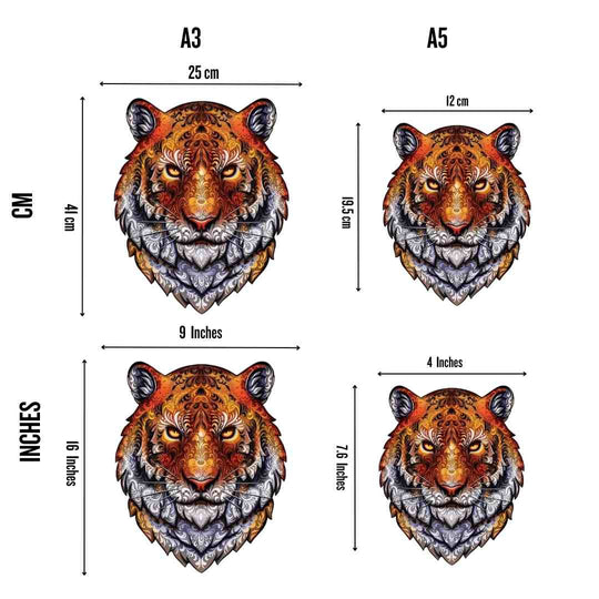 Puzzle Craft-Hub: Tiger