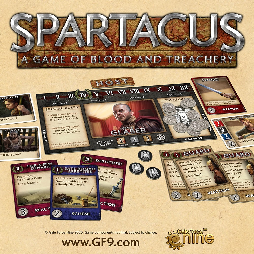 Spartacus: A Game of Blood & Treachery