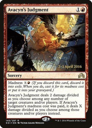 Avacyn's Judgment [Shadows over Innistrad Promos]
