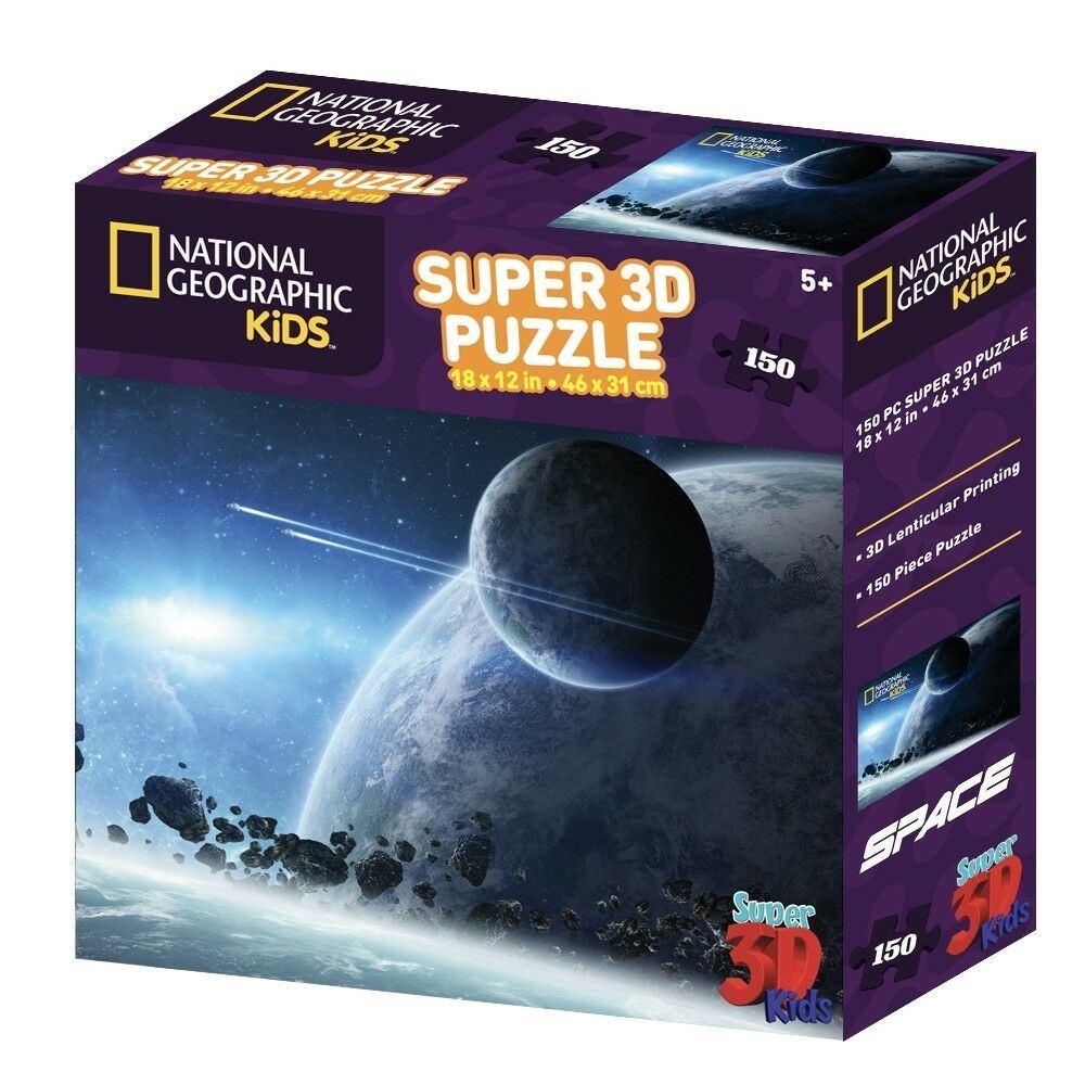 Puzzle 3D Jax: Kids 150 Piece National Geographic: Space Landscape