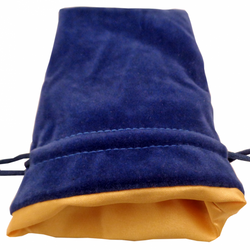 Dice Bag Metallic Dice Co: 6inx8in - Velvet/Satin