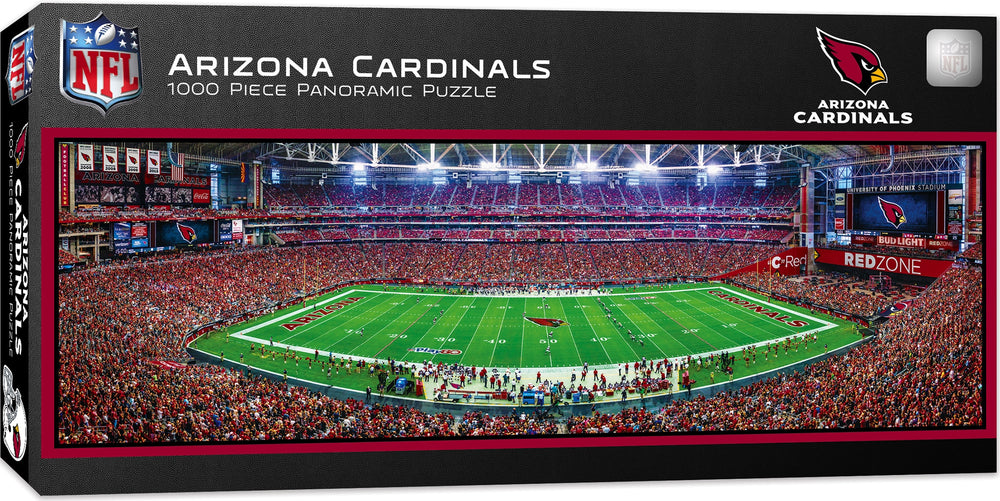 Puzzle Masterpieces: 1000 Piece Panoramic Arizona Cardinals
