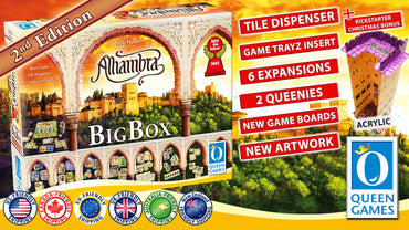 Alhambra: Big Box + Games Trayz 2nd Edition