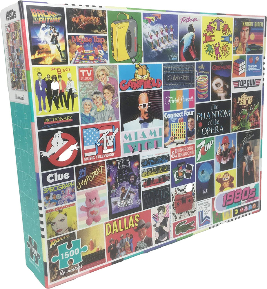 Puzzle ReMarks: 1500 piece The 1980s