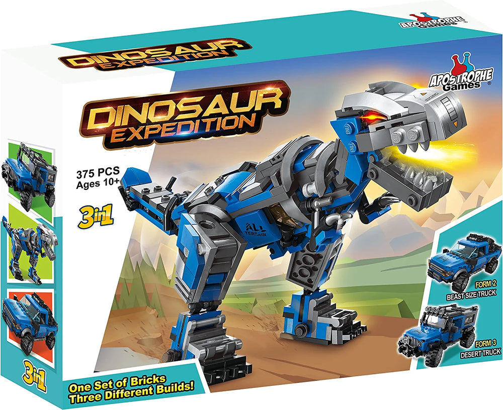 Building Blocks Nature: 3-in-1 Dinosaur Expedition