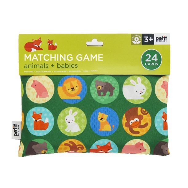 Matching Game: Animals + Babies