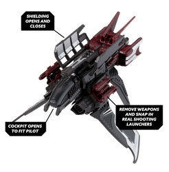 SNAP SHIPS The Komplex: Locust K.L.A.W. Stealth