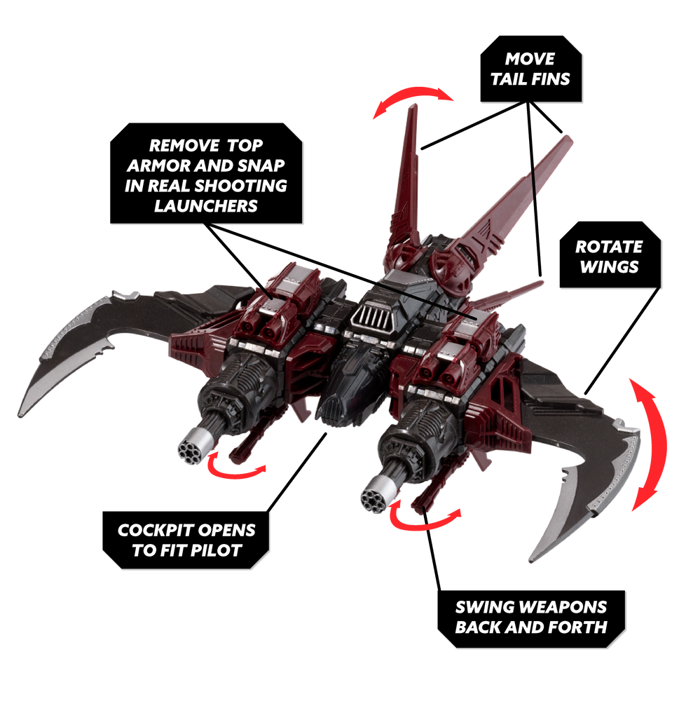 SNAP SHIPS The Komplex: Scarab K.L.A.W. Interceptor
