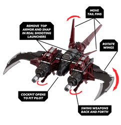 SNAP SHIPS The Komplex: Scarab K.L.A.W. Interceptor