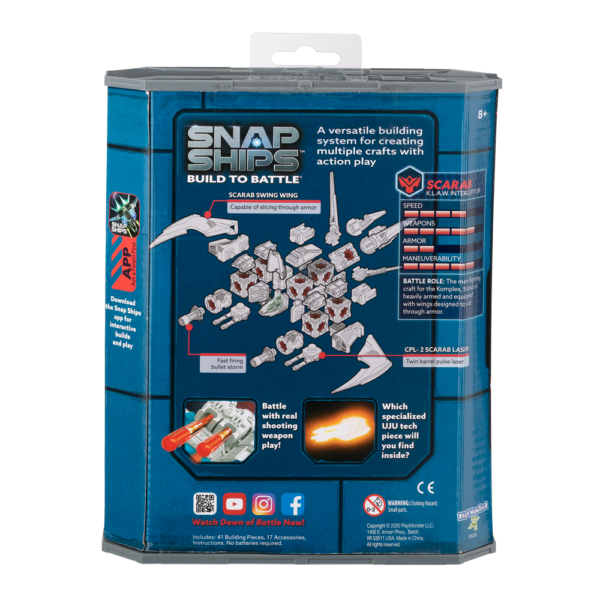 SNAP SHIPS The Komplex: Scarab K.L.A.W. Interceptor