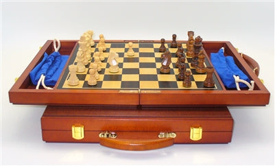 Chess Set Worldwise: 13in Folding with Handle
