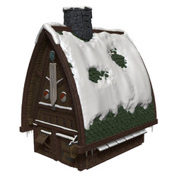 Mini Dungeons & Dragons Icons of the Realm Terrain: Icewind Dale: Rime of the Frostmaiden: Ten Towns Papercraft Set