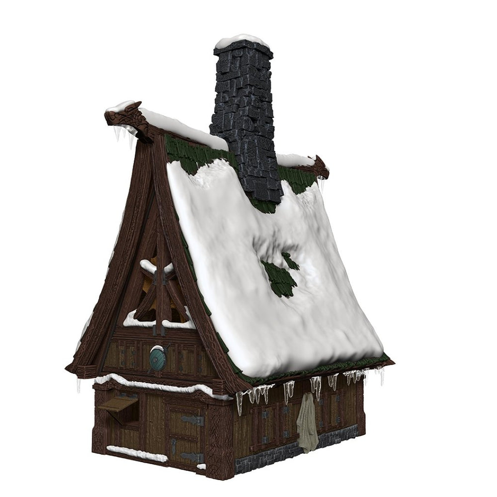 Mini Dungeons & Dragons Icons of the Realm Terrain: Icewind Dale: Rime of the Frostmaiden: Ten Towns Papercraft Set
