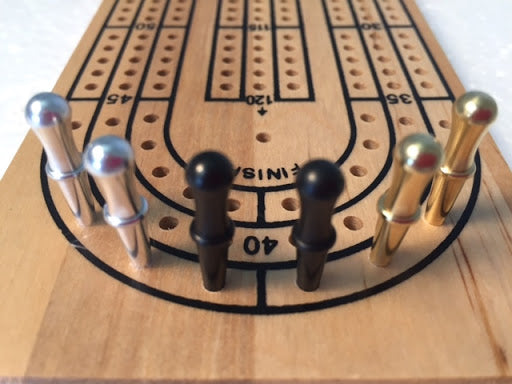 Cribbage Pegs Metal Large (6) - Worldwise