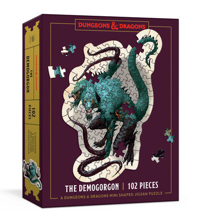Puzzle D&D: 102 Piece Mini Shaped Demogorgon