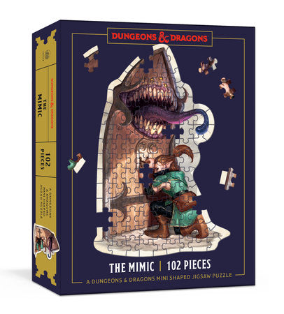 Puzzle D&D: 102 Piece Mini Shaped Mimic
