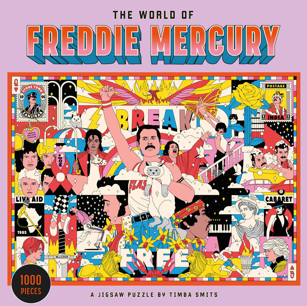 Puzzle Chronicle: 1000 piece The World of Freddie Mercury