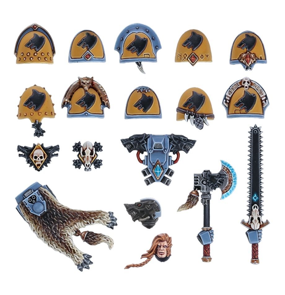 Warhammer 40K Space Wolves: Upgrades
