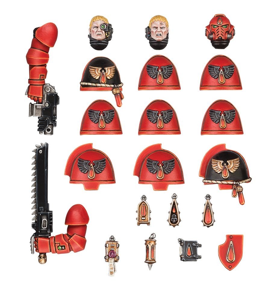 Warhammer 40K Blood Angels: Primaris Upgrades