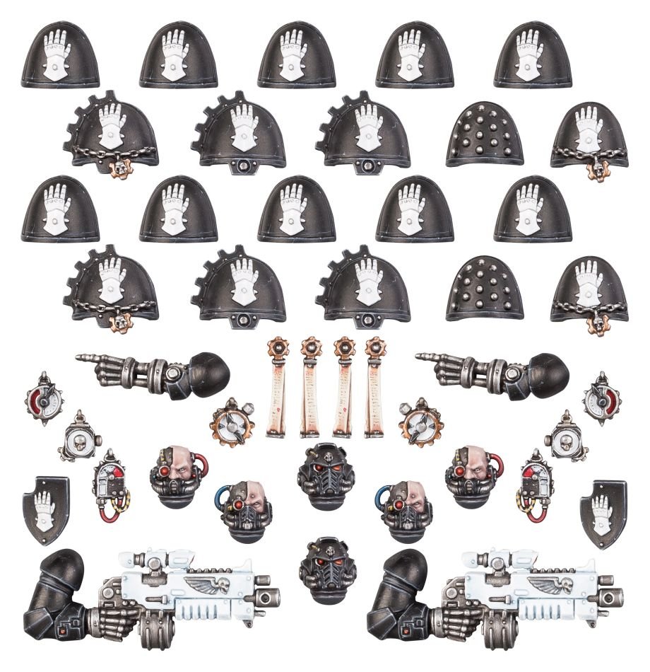 Warhammer 40K: Iron Hands - Primaris Upgrades