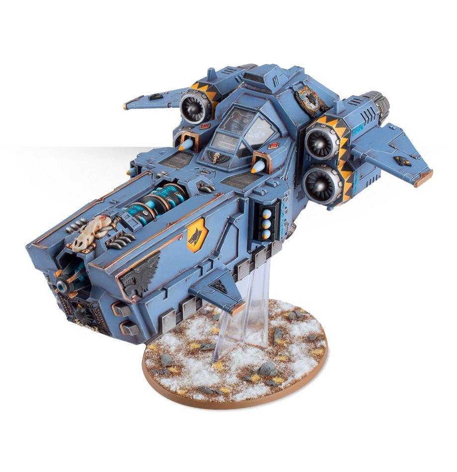 Warhammer 40K Space Wolves: Stormfang Gunship