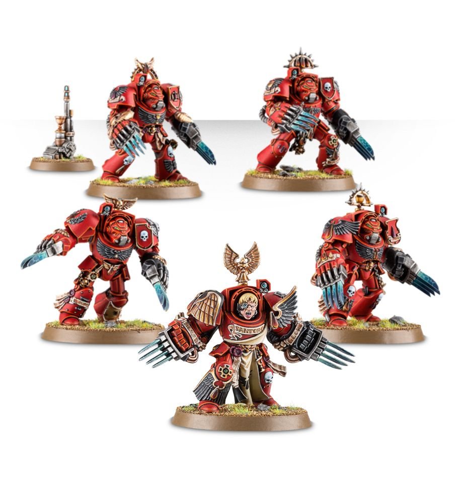 Warhammer 40K Blood Angels: Terminator Assault Squad
