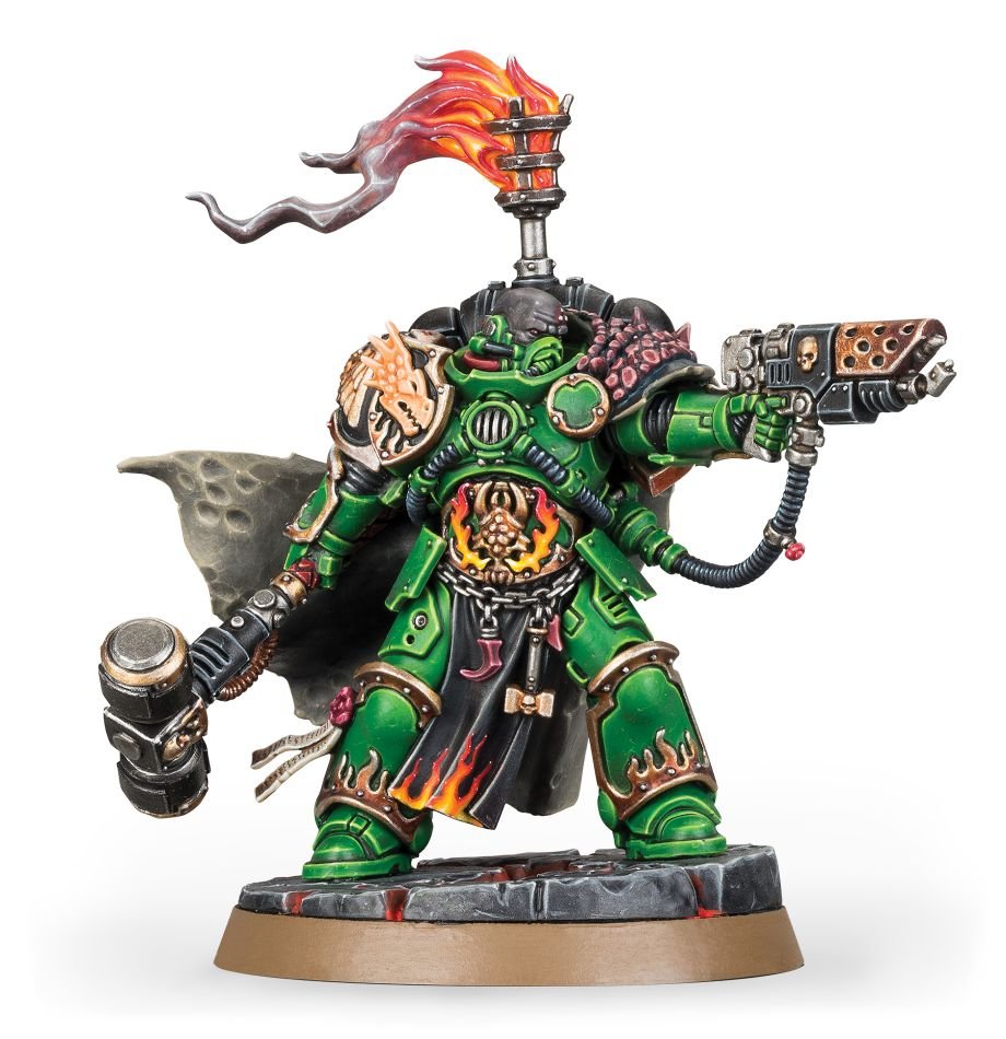 Warhammer 40K Salamanders: Adrax Agatone