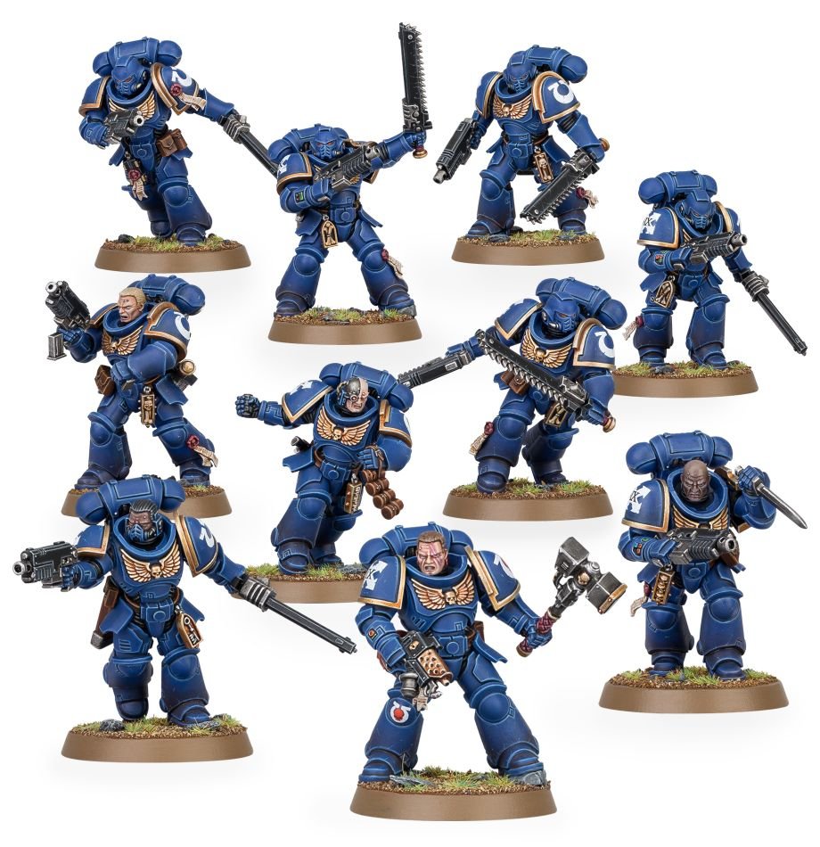 Warhammer 40K Space Marines: Assault Intercessors