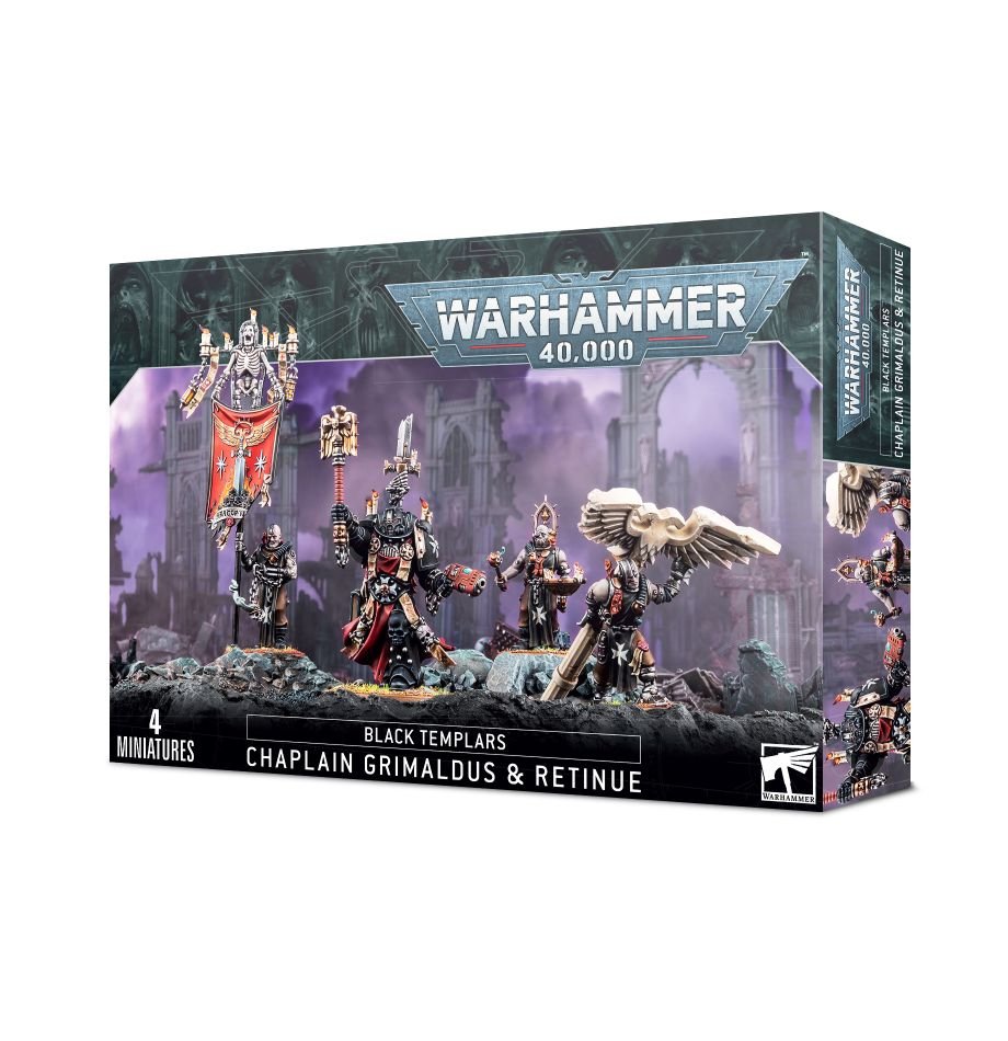 Warhammer 40K Black Templars: Grimaldus & Retinue